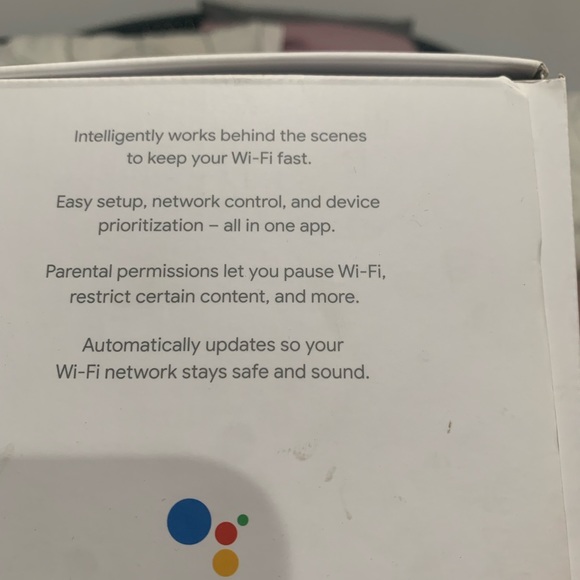 Google WiFi! Plug it in and increase your internet signal up to 4,500 sq feet!! - Picture 3 of 4
